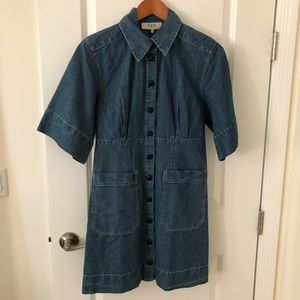 SEA New York label wide sleeved denim dress